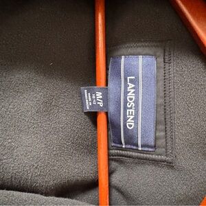 Lands' End Black Ski/Snow Jacket (Label View)